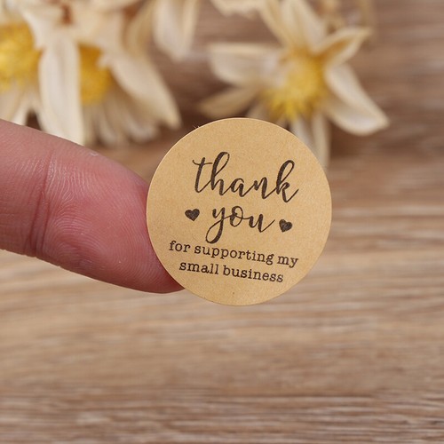 Kraft Sticker ( etiket ) Yapışkan